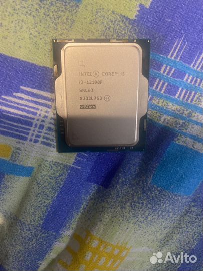 Cpu intel core i3 12100f