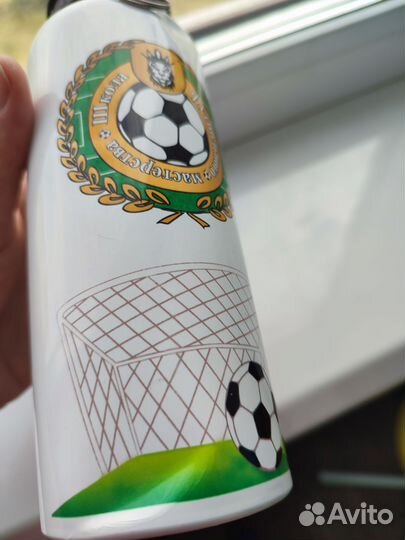 Бутылка под воду алюминиевая