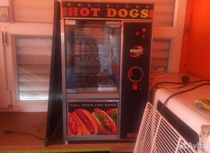 Аппарат для хот-догов карусельный сиком мк-1.22