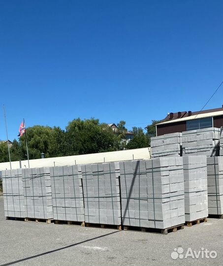 Пеплоблок М35 390х190х190