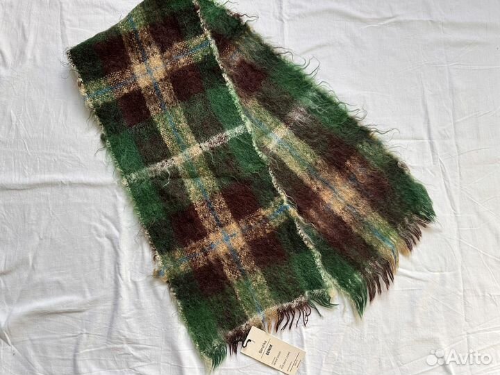 Шарф мохеровый новый мужской