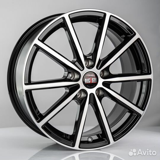 R17 5x114,3 7J ET45 D66,1 Alcasta M61 BKF