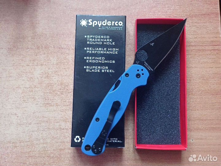 Нож складной Spyderco Paramilitary 2 SPM S30V