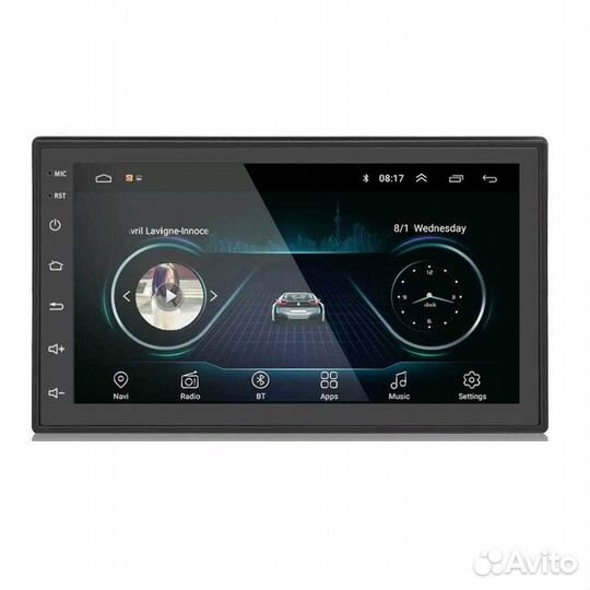 Автомагнитола 2 Din / Pioneer.GB / 7 дюймов / andr