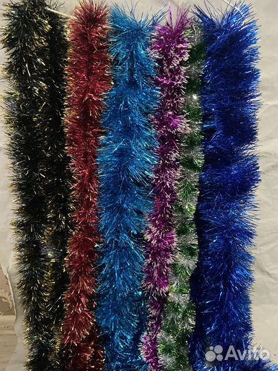 Мишура новогодняя