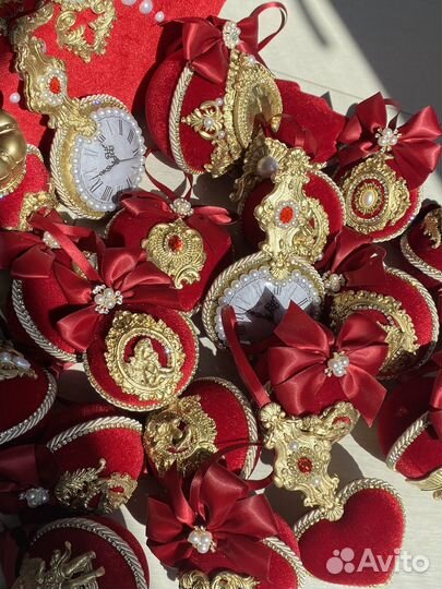 Елочные игрушки ручной работы