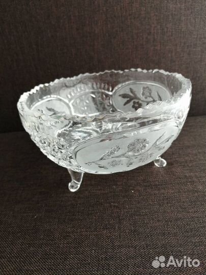 Хрустальные вазочки, салатницы, конфетницы, СССР