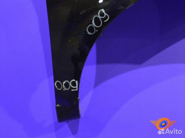 Крыло переднее правое Chevrolet Aveo T200 хетчбэк