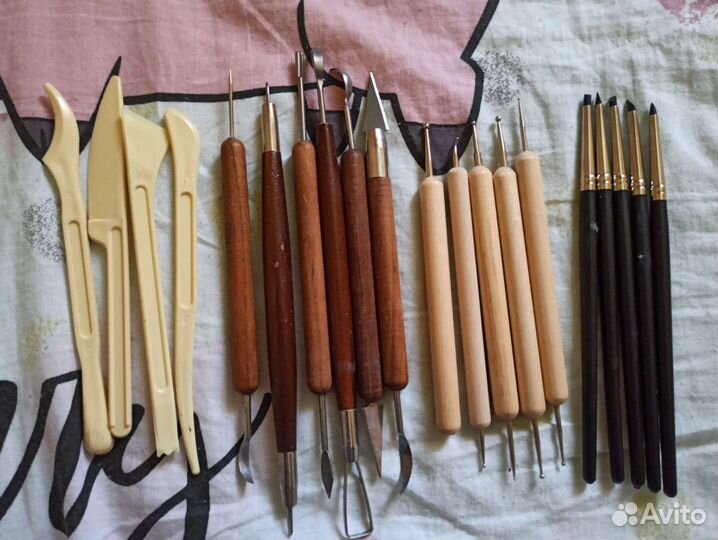 Стеки для лепки полимерная глина