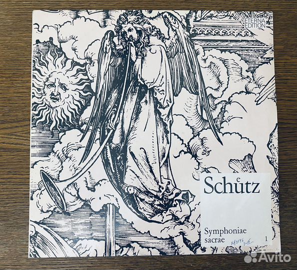 Генрих Шютц сборник Symphoniae sacrae