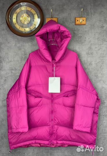 Пуховик легкий оверсайз на осень