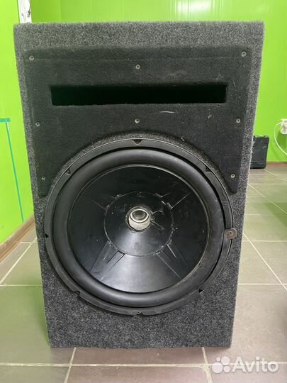 Сабвуфер и усилитель