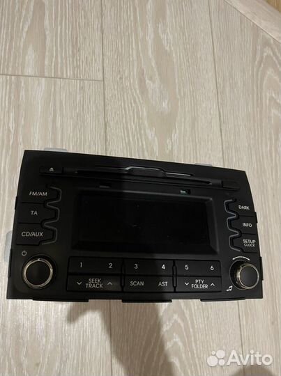 Магнитофон штатный kia, hyundai