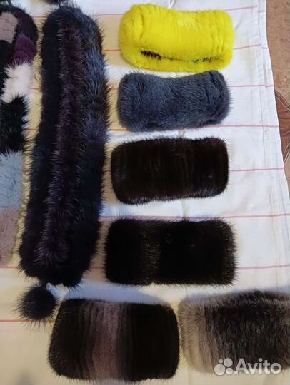 Ободок меховой