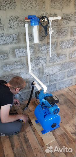 Водопровод в дом от колодца или скважины