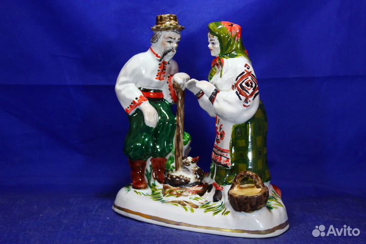 Сказка про хромую уточку статуэтка фарфоровая Казк