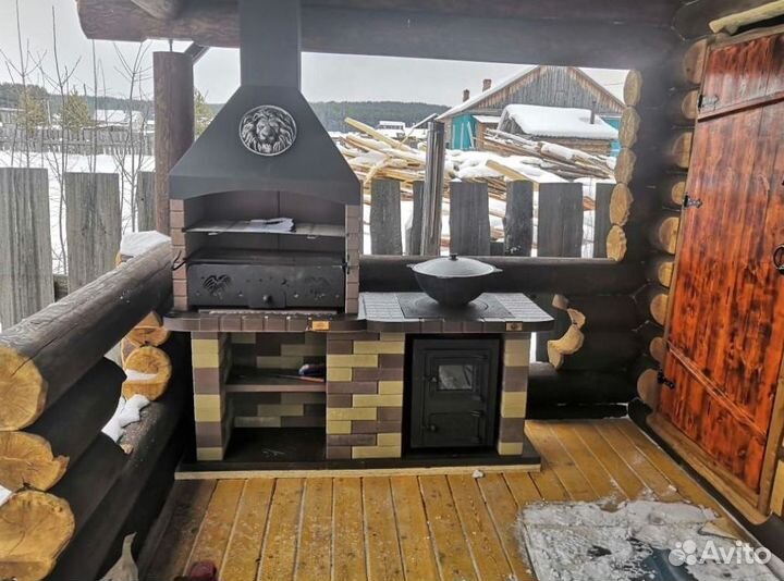 Мангал на улицу модульные Lego кирпича