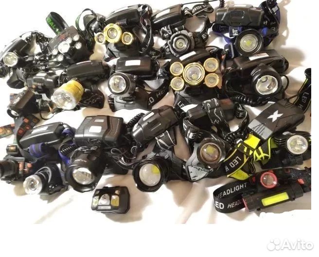 Фонарь прожектор пoисковый свeтит нa 1 км нoвый