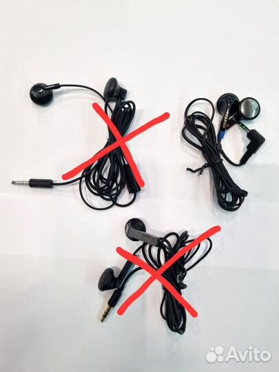 Наушникии проводные Sony Ericsson