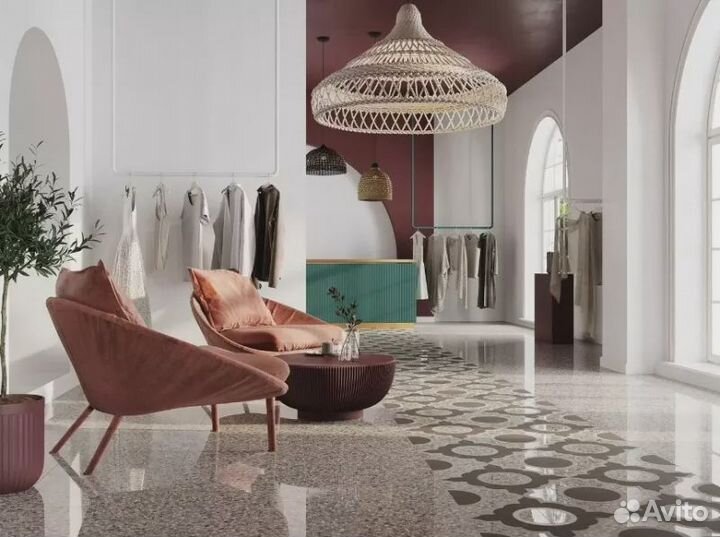 Керамогранит SG653422R Бричиола коричневый лаппатированный обрезной 60x60