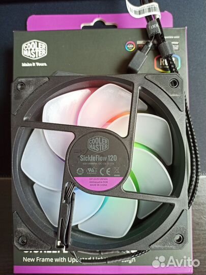 Вентилятор argb Cooler Master SickleFlow 120