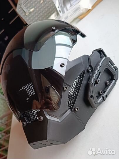 Маска робот косплей