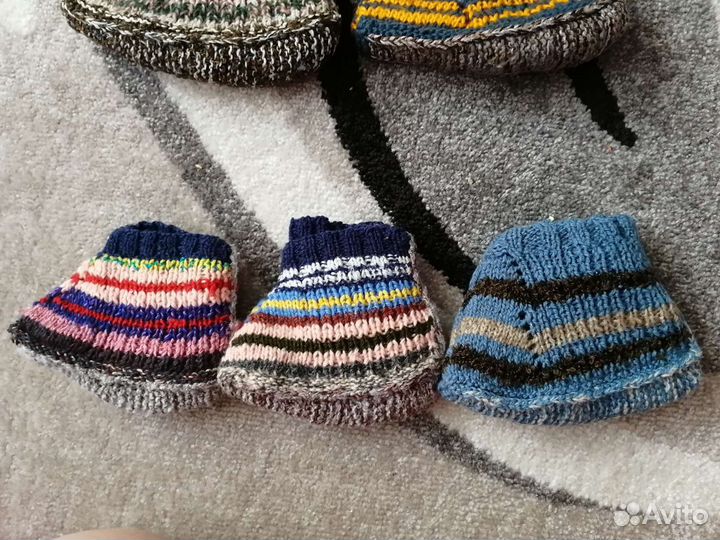 Следочки вязаные женские