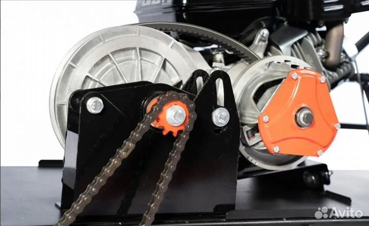 Мотобуксировщик бурлак-M2 LFK 9 л.с.(перед. прив)