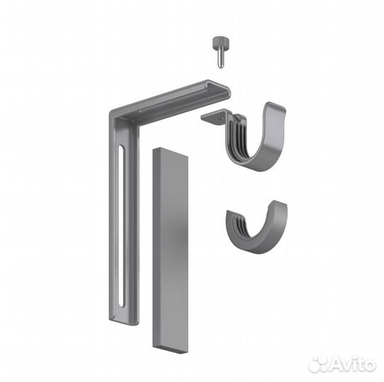 Икеа двойной гардинный карниз