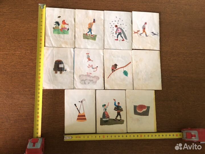 Книжки мини малышки картонки СССР