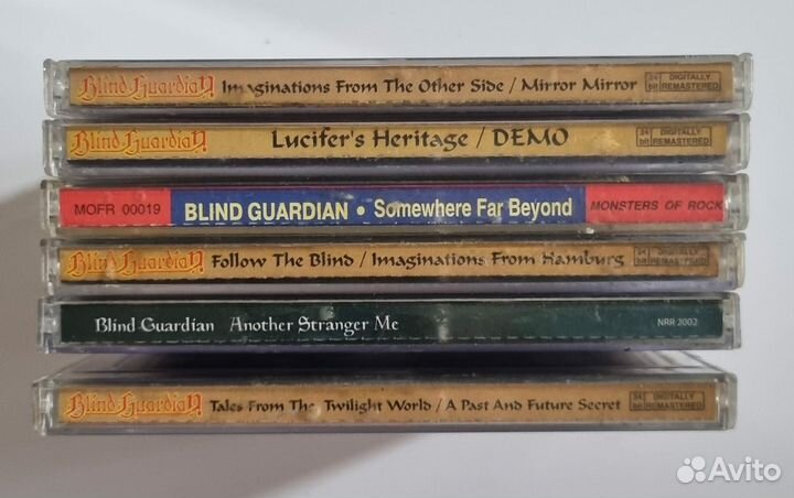 Музыкальные cd диски. Blind Guardian. AT Vance