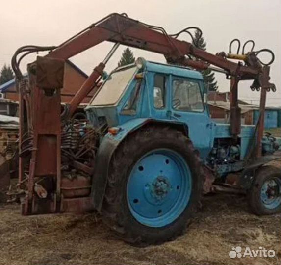 Грейферный погрузчик мтз