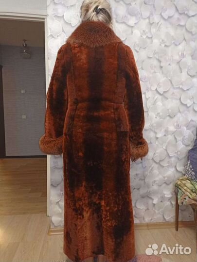 Шуба мутоновая женская