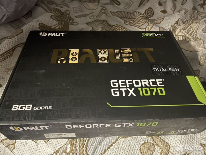 Видеокарта gtx 1070 8gb