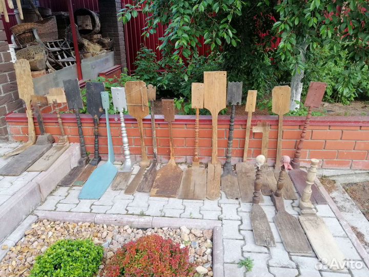 Старинная деревянная прялка. Лот 4