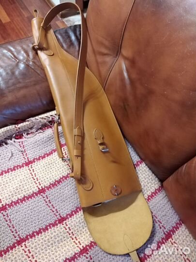 Чехол для охотничьего ружья из натуральной кожи