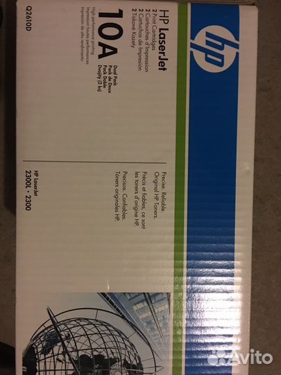 Катридж HP 10А черный