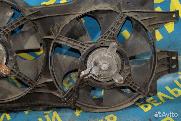 Диффузор + 2 электровентилятора Dodge Caravan 3