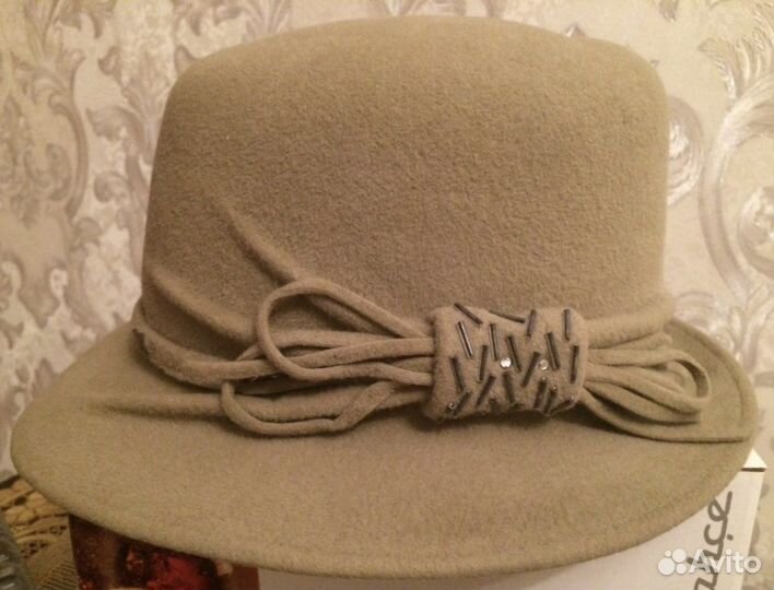 Шляпа фетровая новая