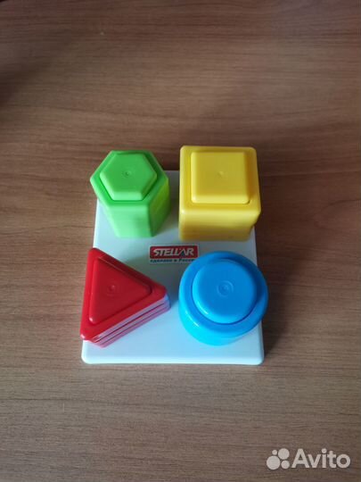 Пирамидка и сортер пластиковая