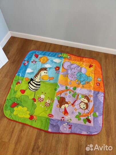 Развивающий коврик tiny love разноцветное сафари