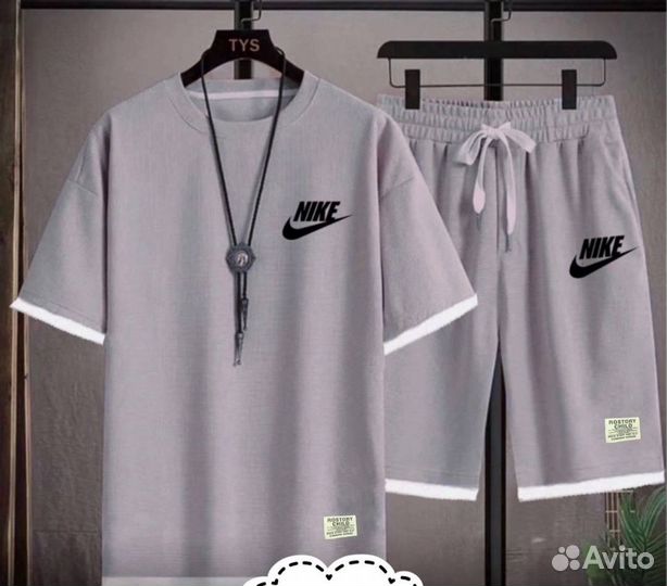 Летний костюм шорты и футболка Nike