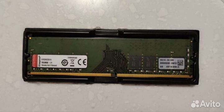 Оперативная память Kingston ddr4 16гб