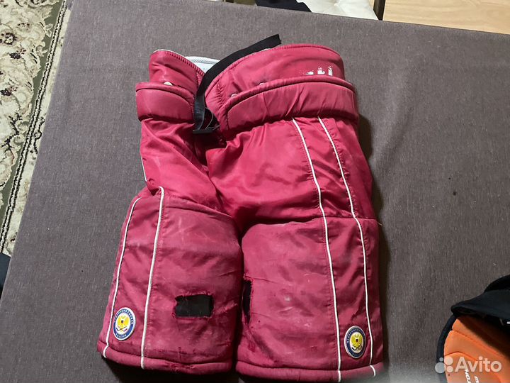 Хоккейные шорты jr, щитки yth