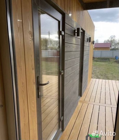 Модульный дом с баней