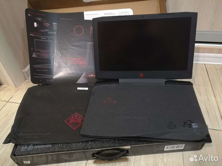 HP omen i5 7300HQ/DDR4-12Gb/HDD1tb/GTX1050