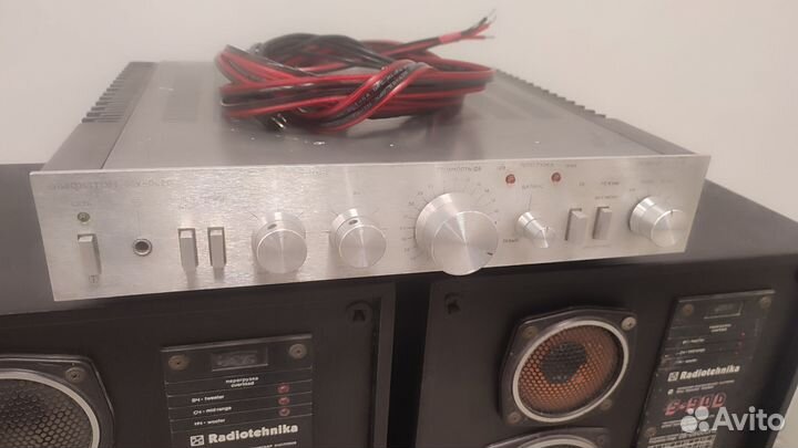 Колонки Radiotehnika s90d с усилителем