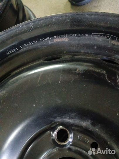 Диски штампованные r15 (цена за 4 шт)