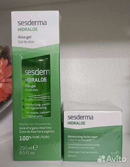 Крем для лица, гель Hidraloe Sesderma