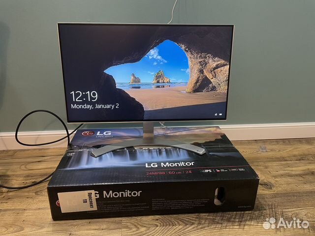 Монитор LG IPS 24” с гарантией DNS